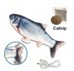USB Charged Flopping Fish Toy for Dogs - Buy Online